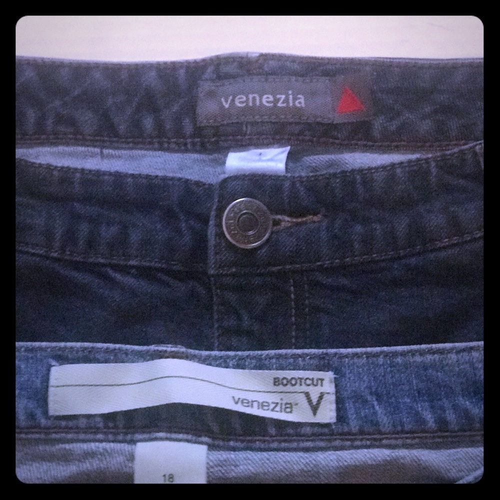 Lane Bryant Venezia Denim Pants/Shorts 18/18 P
